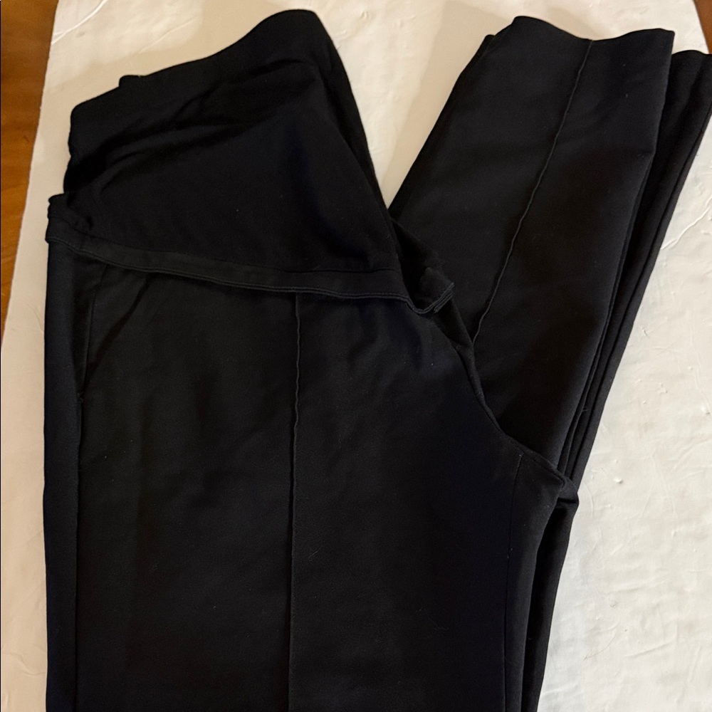 Seraphine Elegant Black Women's Straight Leg maternity Pants